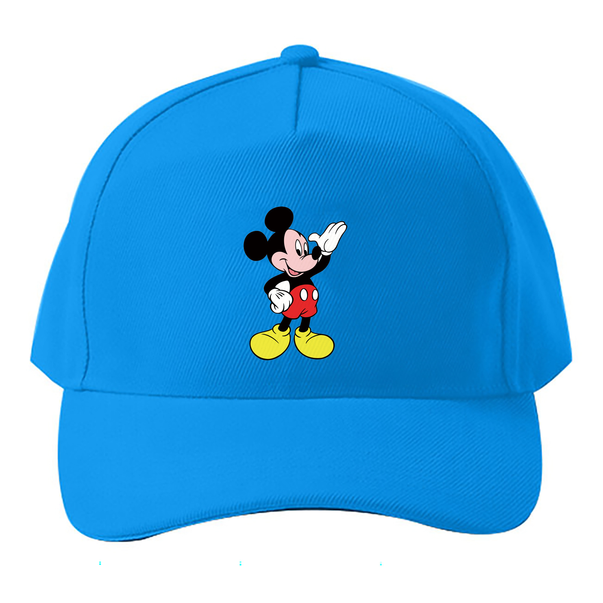 （画像用） ミッキーマウス Mickey Mouse ベースボールキャップ 綿100％ 男女兼用 帽子 スポーツ